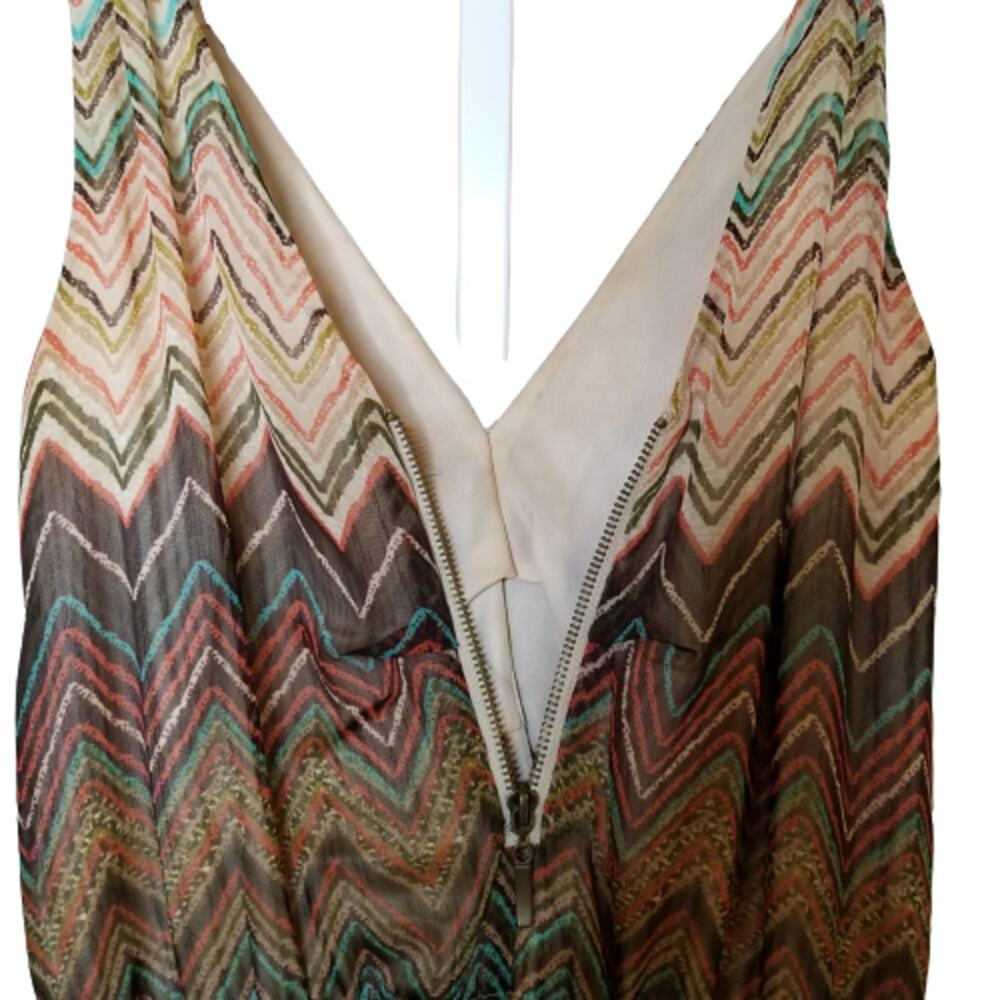 Pure Sugar Boho Zig Zag Maxi Dress Small - Picture 6 of 12